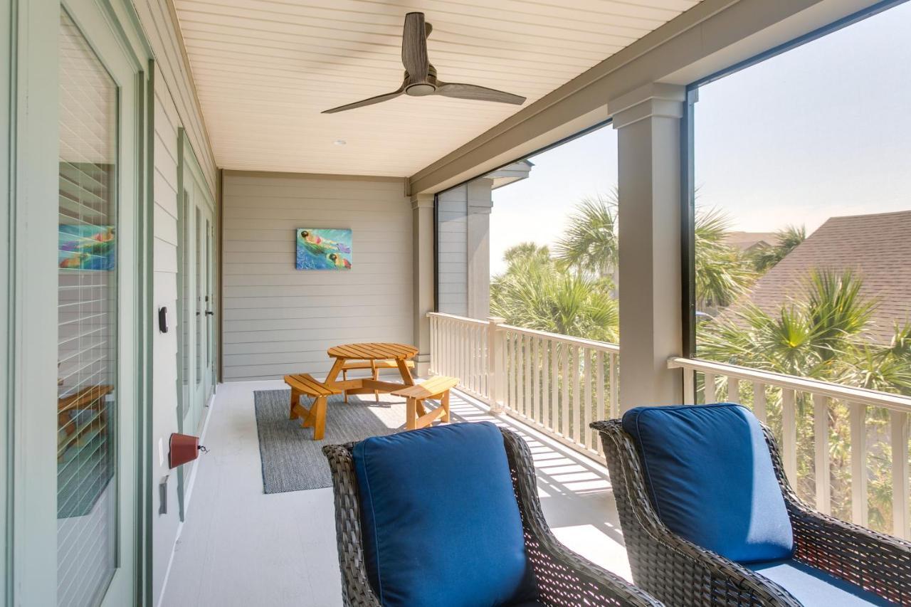 Luxe Jekyll Island Home With Beach And Pool Access 외부 사진